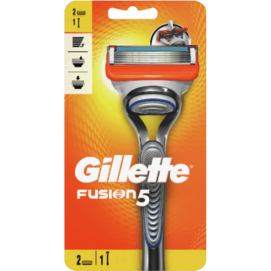 Aparat de ras Gillette Fusion + 2 capete