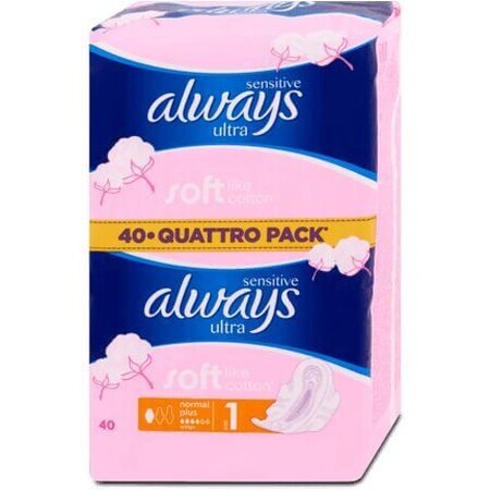 Always Sensitive Ultra Normal Plus 40 Stück