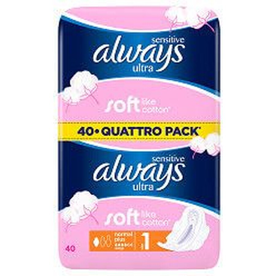 Always Sensitive Ultra Normal Plus 40 Stück