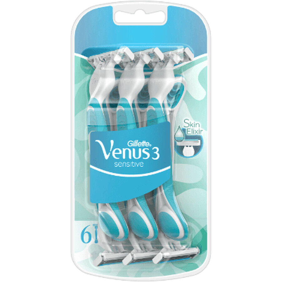 Gillette Venus Simply Venus3 Sensitive Wegwerpscheermesjes 6 stuks