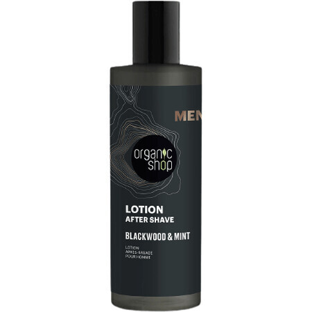 Organic Shop Aftershave with black licorice and mint 150 ml