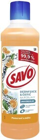 Savo Desinfectie- en Vloerreiniger Sinaasappel en Mint 1 liter