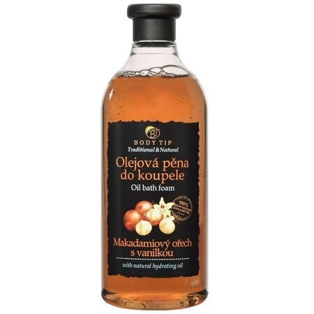 Bagnoschiuma all'olio di noci di Macadamia e vaniglia 750 ml