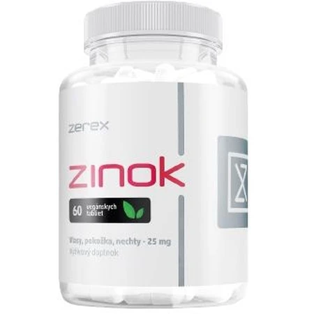 Zinc Zerex 25mg 60 cápsulas