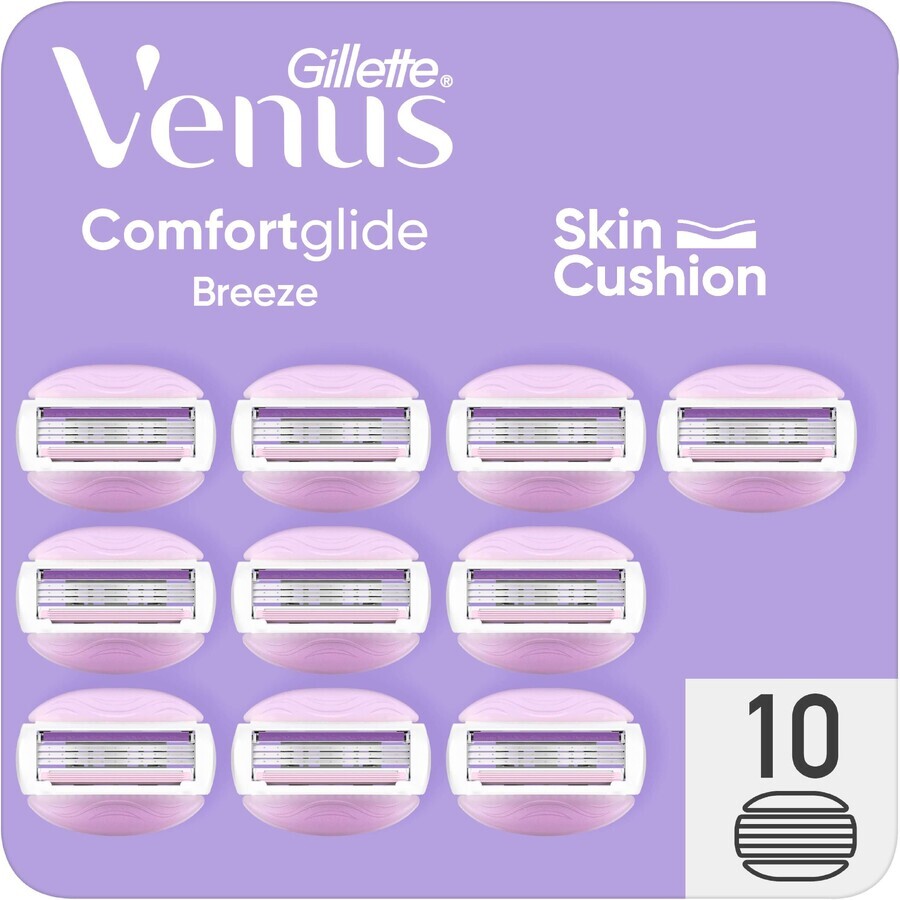 Gillette Venus Venus ComfortGlide Breeze shaving heads 10 pieces