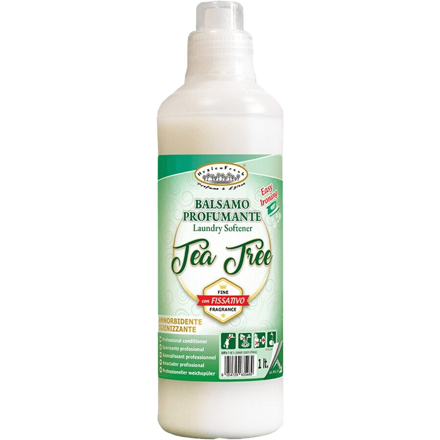 HygienFresh Deo conditionneur de tissu concentré avec parfum d'arbre à thé fixateur 1 litre