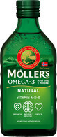 Mollers Omega 3 Visolie Natur levertraan 250 ml