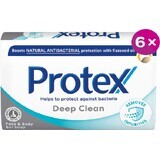 Protex Deep Clean Vaste zeep met natuurlijke antibacteriële bescherming 6 x 90 g