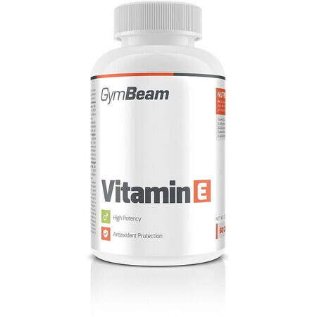 GymBeam Vitamine E Smaakvrij 60 capsules