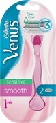 Venus Sensitive Smooth scheerapparaat + 2 scheerhoofden