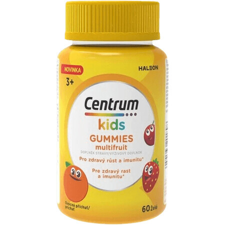 Centrum Kids Gummies multivitaminas para niños jalea multifrutas 60 unid.