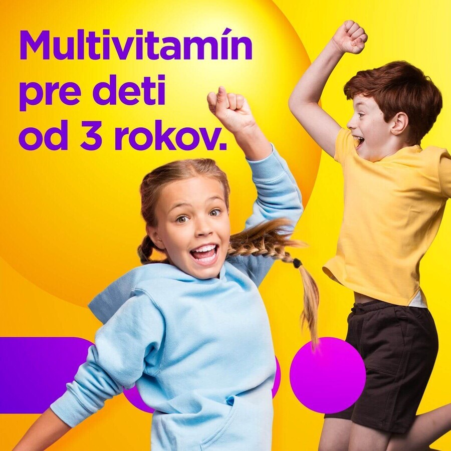 Centrum Kids Gummies multivitaminas para niños jalea multifrutas 60 unid.