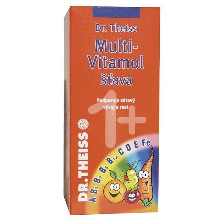 Dr Theiss MULTI-VITAMOL Juice 1+ 200 ml