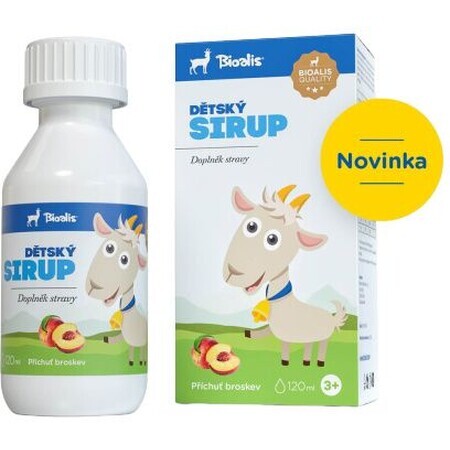 Bioalis Baby siroop met geitenbiest 120 ml