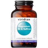 Viridian Magnesium B6 en saffraan 60 capsules