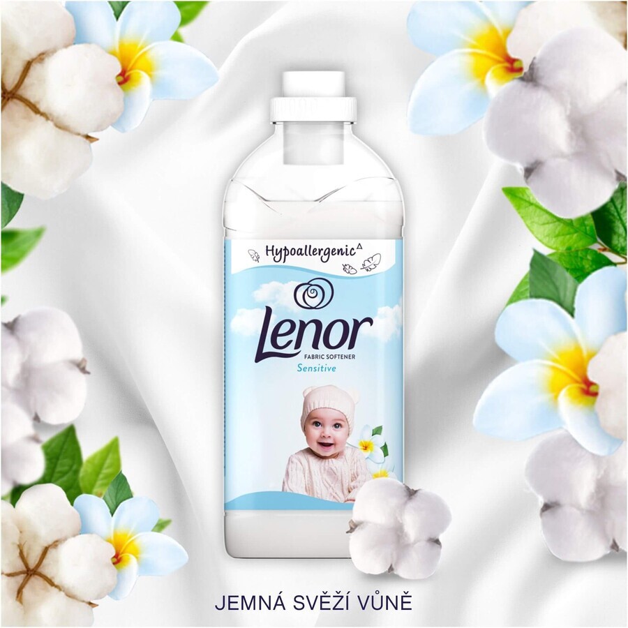 Lenor Aviváž Sensitive 6 x 1.6 l