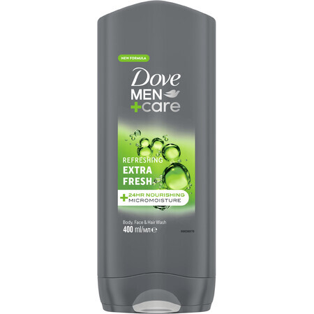 Gel de ducha Dove Men+Care Extra Fresh 400 ml