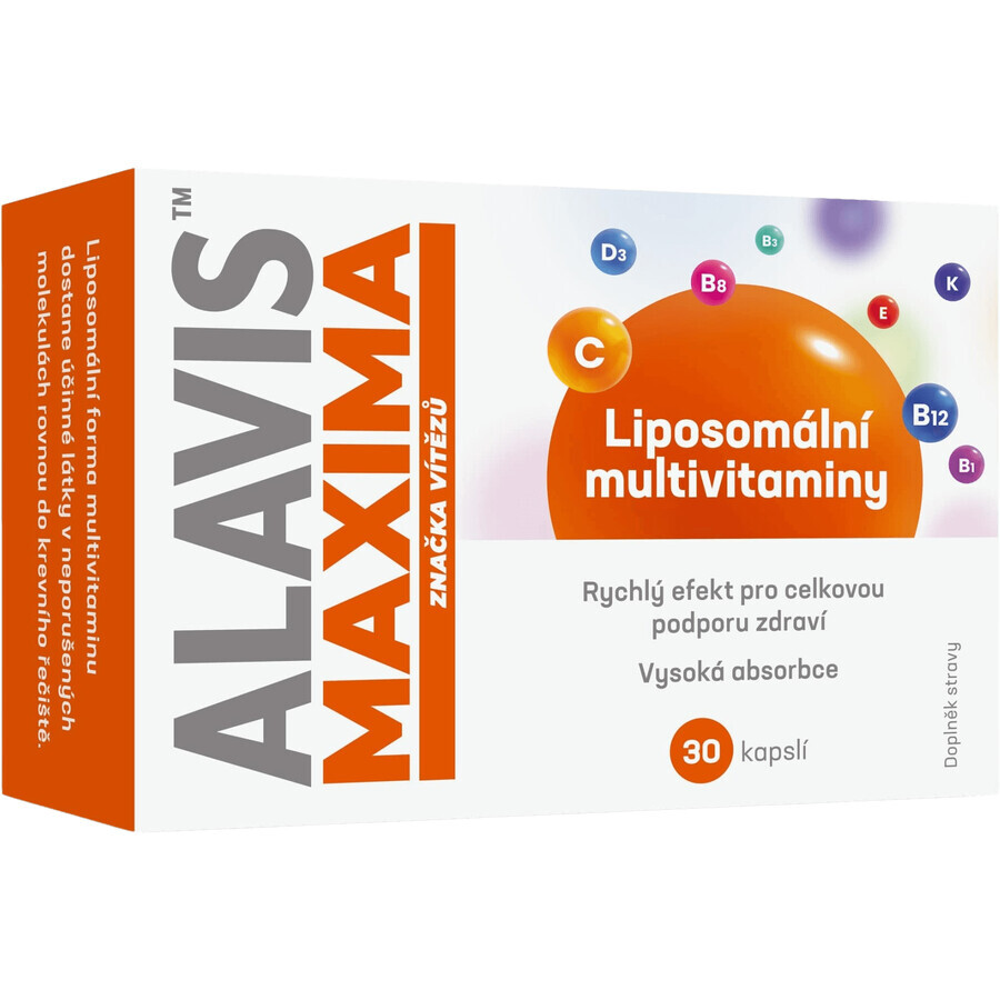 Alavis Maxima Liposomal multivitamin 30 gélules