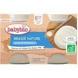 Babybio Lapte francez brasserie natur 2 x 130 g