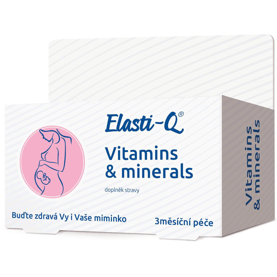 Elasti-Q Vitamine e minerali 90 compresse