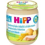 HiPP BIO Potato and corn with turkey meat, 125 g