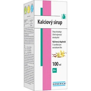 Generica Calcium syrup with vanilla flavor 100 ml