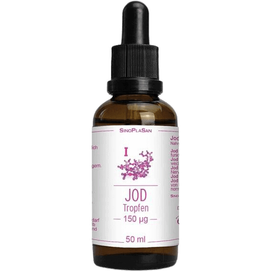 SinoPlaSan Jodium 1100 druppels 50 ml