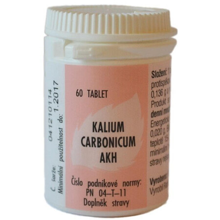 AKH Kaliumcarbonicum 60 tabletten