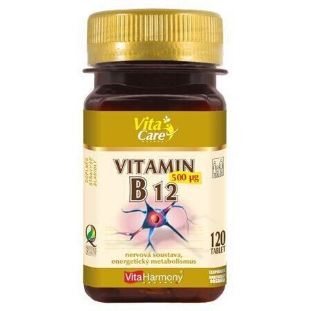 VitaHarmony Vitamin B12 Sofortwirkung 120 Tabletten