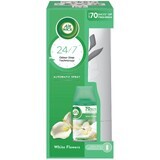 Airwick White Freshmatic Automatic Diffuser met witte fresiabloemen 250 ml navulling