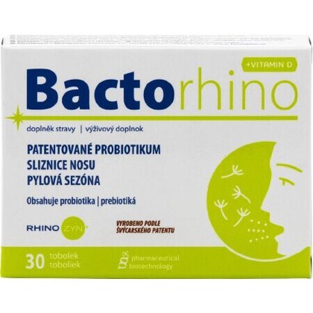 Favea Bactorhino+vit.D 30 capsules