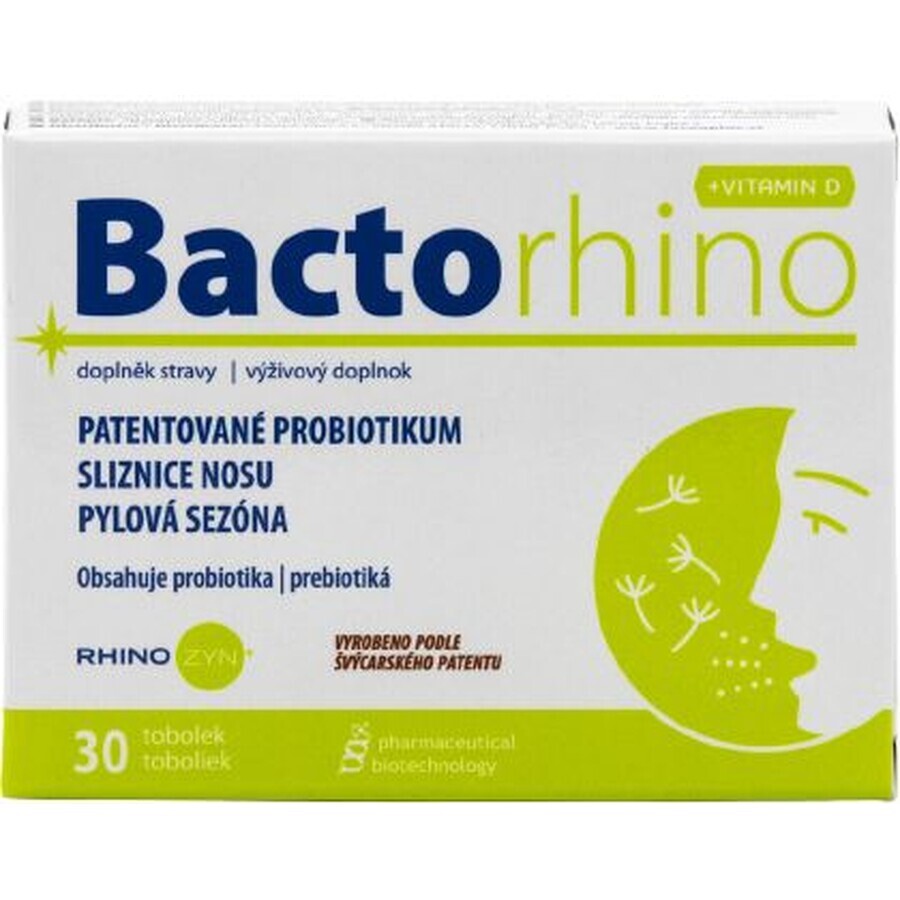 Favea Bactorhino+vit.D 30 capsules