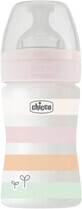 Chicco Well-being silicone zuigfles voor baby&#39;s, meisje 150 ml