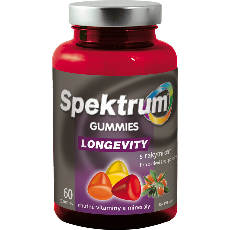 Spectrum gummies longevity 60 comprimés