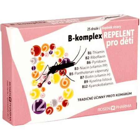 Rosen Pharma B-complex REPELENT for children 25 tablets