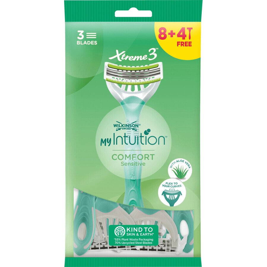 Wilkinson Sword MY Intuition comfort sensitive wegwerpscheermes 12 stuks