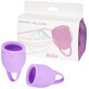 Lola Games Set menstruatiecups Wellness Naturel Lavendel Orchidee 2 stuks