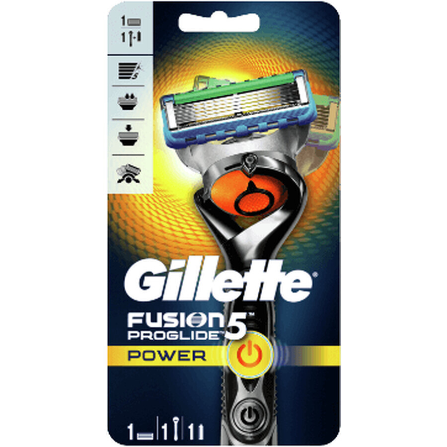 Maquinilla de afeitar Gillette Fusion Proglide Power + 1 capuchón