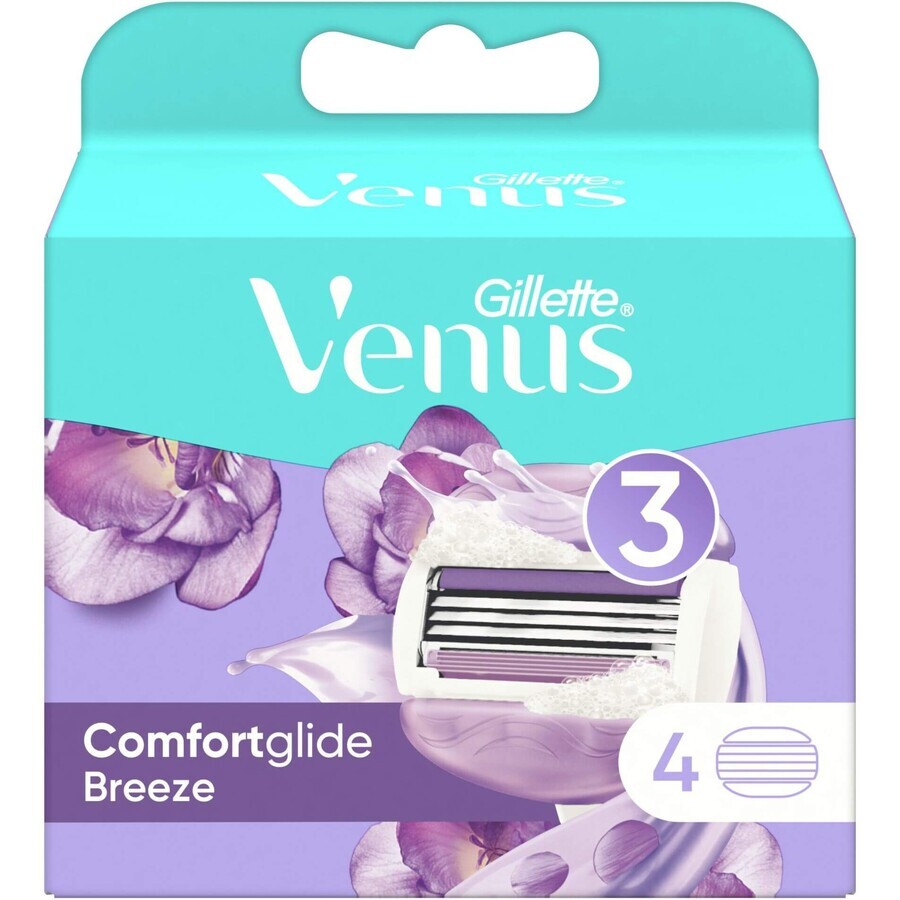 Gillette Venus Venus Venus Venus Venus Comfortglide breeze Testine di ricambio 4 pz.