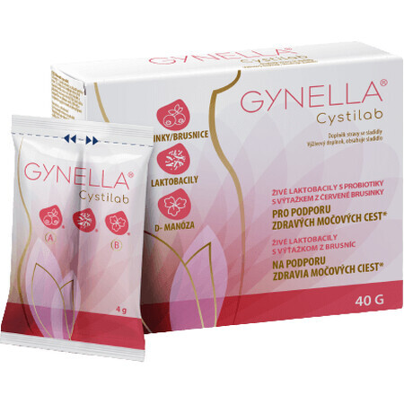 Gynella Cystilab sachet of two pieces 10 x 4 g