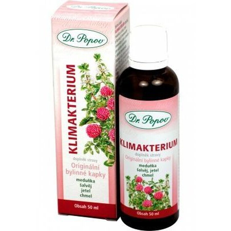 Dr. Popov Climacterium picături pe bază de plante 50 ml