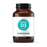 Viridian Vitamine D3 2000IU 150 capsules