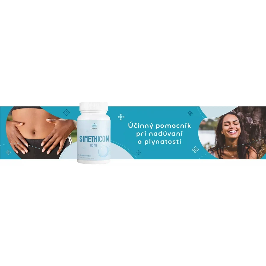 Aporosa Simethicon 80 mg 50 tablets