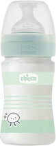 Chicco Well-being silicone babyfles, effen 150 ml