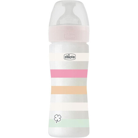 Chicco Baby Bottle Well-being Silicone Girl 250 ml