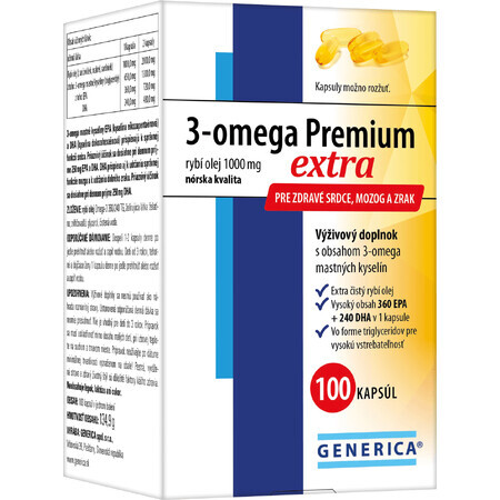 Generieke 3-omega Premium extra 100 capsules