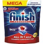 Finish All-in-1 Max Lemon 94 pcs