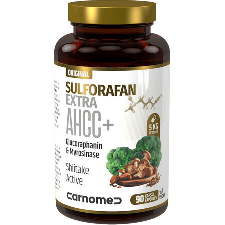 CarnoMed Sulforaphane Extra AHCC + 90 capsules