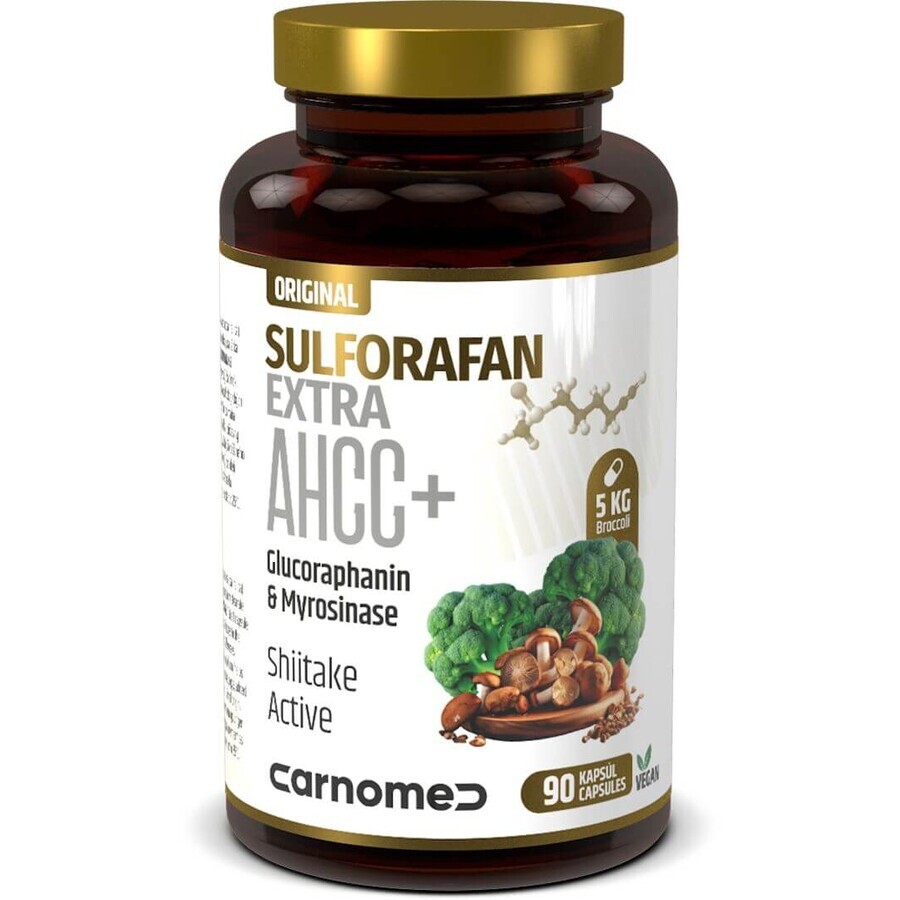 CarnoMed Sulforaphane Extra AHCC + 90 capsules