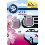 AmbiPur Car Jaguar Fiori e Primavera 2 x 2 ml